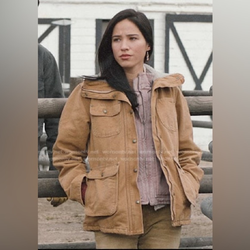 Carhartt Weathered Duck Wesley Jacket XS women’s EUC Yellowstone